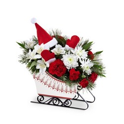 The FTD Dashing Through the Snow Bouquet from Victor Mathis Florist in Louisville, KY